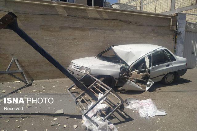 سقوط بالابر و مصدومیت کارگران ساختمانی در زنجان سقوط بالابر و مصدومیت کارگران ساختمانی در زنجان