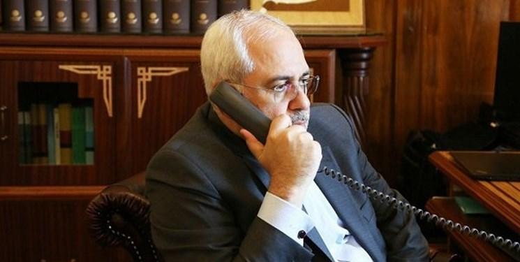 گفت وگوی تلفنی ظریف و وزیر خارجه کویت