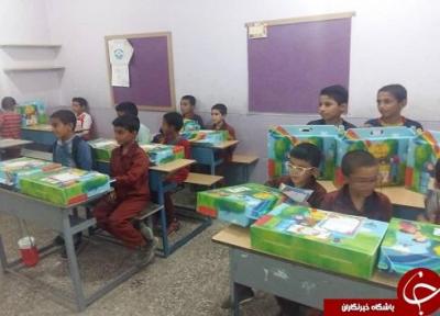 اهدا 400 بسته تحصیلی به دانش آموزان نیازمند رامشیر