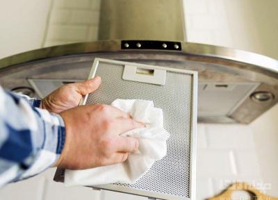 تمیز کردن هود آشپزخانه