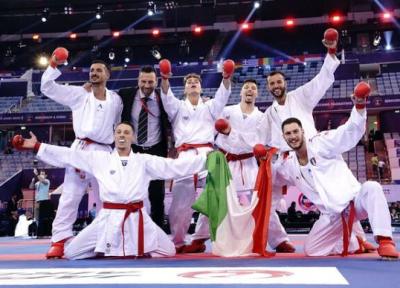 تور ایتالیا: ژاپن قهرمان کاراته دنیا شد، ایتالیا در غیاب ایران قهرمان کومیته تیمی شد