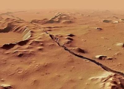 وقوع زلزله ای بزرگ در مریخ که 4 ساعت طول کشید!