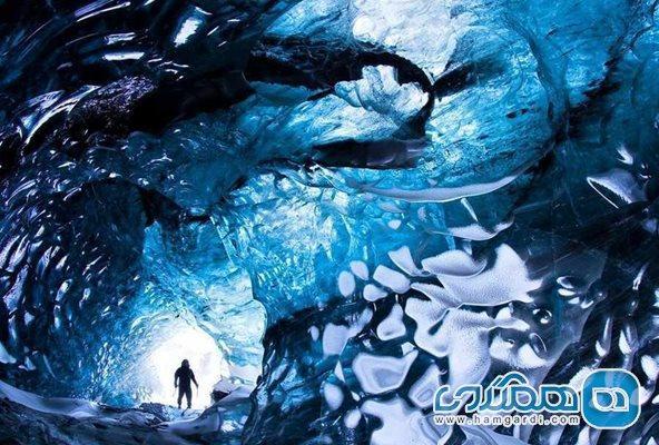 معرفی زیباترین غارهای یخی در جهان