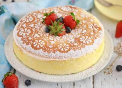 طرز تهیه چیز کیک ژاپنی به روش بن ماری